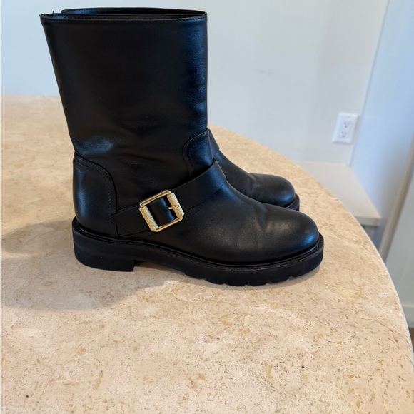 Stuart Weitzman combat boot size 8.5 excellent condition - Picture 3 of 3